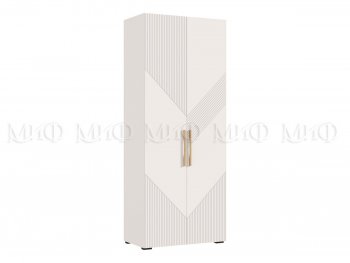 Шкаф распашной 900 мм Ирис с антресолью, кашемир (Миф) в Дегтярске - degtyarsk.mebel-e96.ru