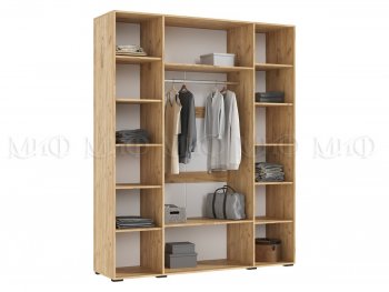 Шкаф 1800 мм Ирис с антресолью крафт/графит (Миф) в Дегтярске - degtyarsk.mebel-e96.ru