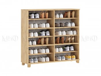 Обувница Ирис крафт/графит (Миф) в Дегтярске - degtyarsk.mebel-e96.ru