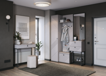 Прихожая Кашемир модульная (МЛК) в Дегтярске - degtyarsk.mebel-e96.ru