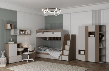 Набор детской мебели Каспер, модульный (СБК) в Дегтярске - degtyarsk.mebel-e96.ru