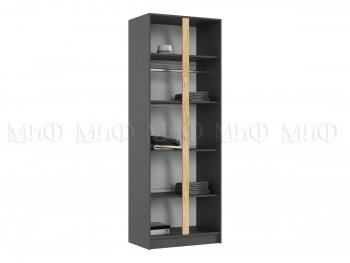 Шкаф 800 мм 2-х ств. Келвин графит  (Миф) в Дегтярске - degtyarsk.mebel-e96.ru
