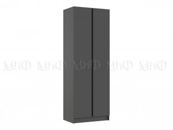 Шкаф 800 мм 2-х ств. Келвин графит  (Миф) в Дегтярске - degtyarsk.mebel-e96.ru