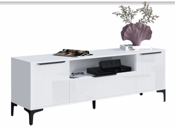 Тумба ТВ на 1650 Кимберли белый (Handis) в Дегтярске - degtyarsk.mebel-e96.ru