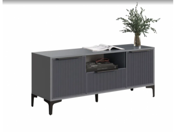 Тумба ТВ на 1350 Кимберли графит (Handis) в Дегтярске - degtyarsk.mebel-e96.ru