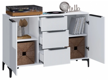 Комод Кимберли белый (Handis) в Дегтярске - degtyarsk.mebel-e96.ru