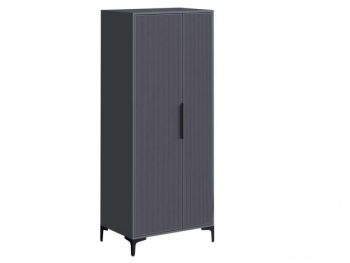 Шкаф 800 мм 2-створчатый Кимберли графит (Handis) в Дегтярске - degtyarsk.mebel-e96.ru