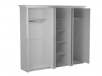 Шкаф 2700 мм 6-дверный Клер (СБК) в Дегтярске - degtyarsk.mebel-e96.ru