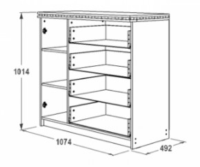 Комод-2 Ольга-13 в Дегтярске - degtyarsk.mebel-e96.ru