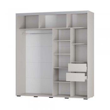 Шкаф-купе Крафт-6 кашемир 2000 мм (БТС) в Дегтярске - degtyarsk.mebel-e96.ru