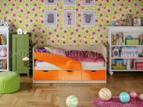 Кровать Бабочки (Оранжевый металлик) 1800 в Дегтярске - degtyarsk.mebel-e96.ru