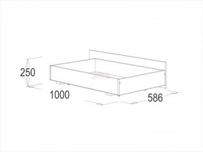 Кровать двойная Ольга 1Н + 2-а ящика (1200*2000) в Дегтярске - degtyarsk.mebel-e96.ru