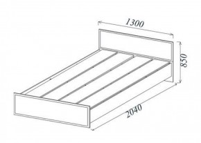 Кровать Классика 1200 в Дегтярске - degtyarsk.mebel-e96.ru