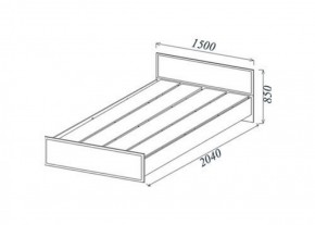 Кровать Классика 1400 в Дегтярске - degtyarsk.mebel-e96.ru