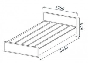 Кровать Классика 1600 в Дегтярске - degtyarsk.mebel-e96.ru