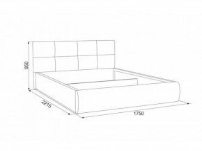 Кровать мягкая Куба (1600) в Дегтярске - degtyarsk.mebel-e96.ru