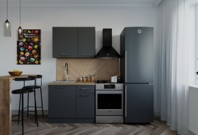 Кухонный гарнитур Антрацит 1000 в Дегтярске - degtyarsk.mebel-e96.ru