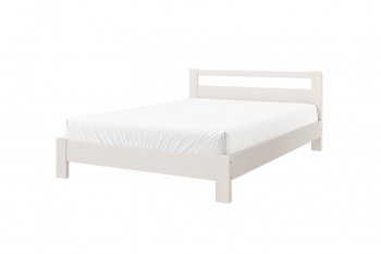 Кровать из массива Лана Льняной (БМ) в Дегтярске - degtyarsk.mebel-e96.ru