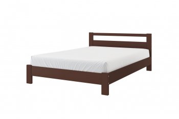 Кровать из массива Лана Орех (БМ) в Дегтярске - degtyarsk.mebel-e96.ru