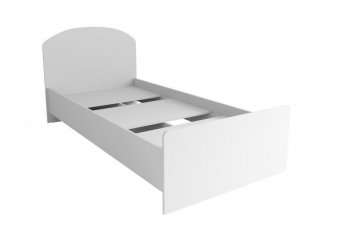 Кровать Лавис КРД 900.1 белый софт (ДСВ) в Дегтярске - degtyarsk.mebel-e96.ru