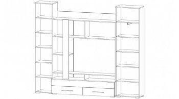 Стенка Леон (Лин) в Дегтярске - degtyarsk.mebel-e96.ru