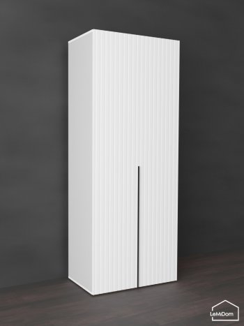 Шкаф Linnea MHR-2 2050х800х510 (Белый-М 11.1.1) в Дегтярске - degtyarsk.mebel-e96.ru