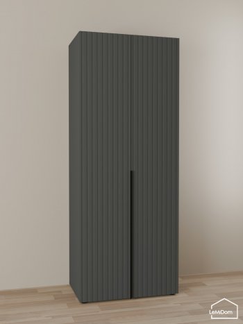 Шкаф Linnea MHR-2-3 2050х800х510 (Графит-М 11.1.25) в Дегтярске - degtyarsk.mebel-e96.ru