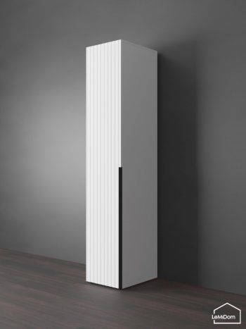 Шкаф Linnea MHR-1 2050х400х510 (Белый-М 11.1.1) в Дегтярске - degtyarsk.mebel-e96.ru