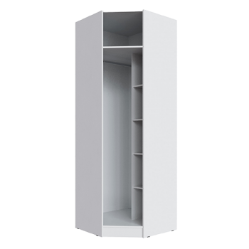 Угловой шкаф Мадрид белый (Текс) в Дегтярске - degtyarsk.mebel-e96.ru