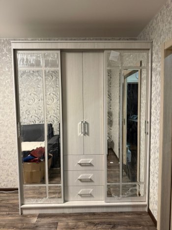 Шкаф-купе Маэстро 1700 мм (Ясень белый) (БТС) в Дегтярске - degtyarsk.mebel-e96.ru