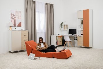 Кресло Марвэл террокотовая (Моби) в Дегтярске - degtyarsk.mebel-e96.ru