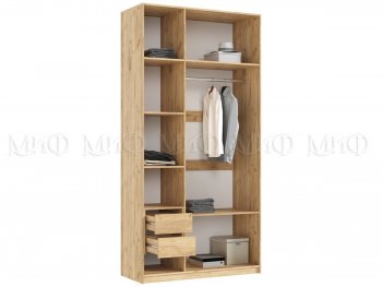Шкаф 1200 мм Марвэл крафт/белый (Миф) в Дегтярске - degtyarsk.mebel-e96.ru