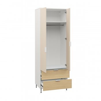 Шкаф 800 мм Марвэл 16.317.02 бел. (Моби) в Дегтярске - degtyarsk.mebel-e96.ru