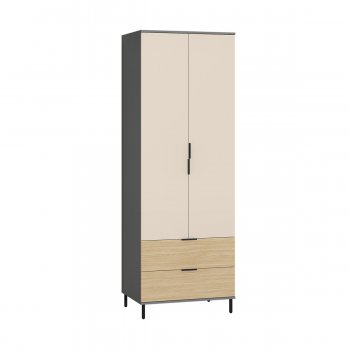 Шкаф 800 мм Марвэл 16.317.02 сер. (Моби) в Дегтярске - degtyarsk.mebel-e96.ru
