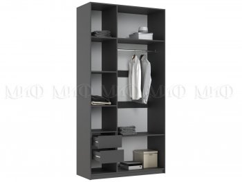 Шкаф 1200 мм Марвэл графит (Миф) в Дегтярске - degtyarsk.mebel-e96.ru