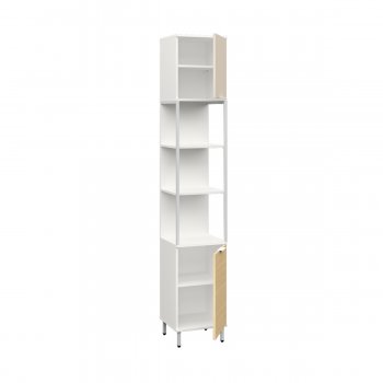Стеллаж Марвэл 16.426 бел (Моби) в Дегтярске - degtyarsk.mebel-e96.ru