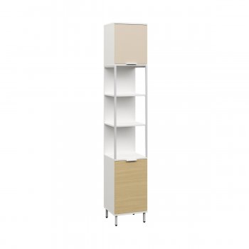 Стеллаж Марвэл 16.426 бел (Моби) в Дегтярске - degtyarsk.mebel-e96.ru