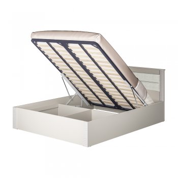 Кровать с подъемным механизмом Монако КР-16 Кашемир (БТС) в Дегтярске - degtyarsk.mebel-e96.ru