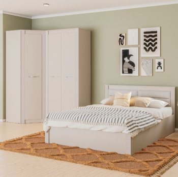 Спальный гарнитур Монако Кашемир (модульный) (БТС) в Дегтярске - degtyarsk.mebel-e96.ru