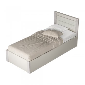 Кровать Монако КР-17 кашемир (БТС) в Дегтярске - degtyarsk.mebel-e96.ru