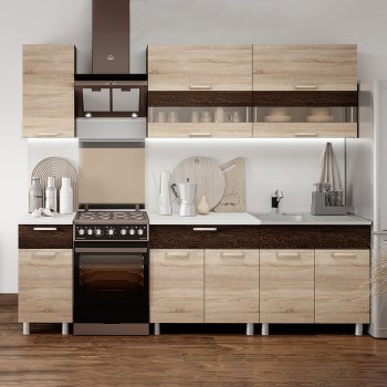 Кухонный гарнитур Монтана 2000 мм (БТС) в Дегтярске - degtyarsk.mebel-e96.ru