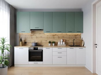 Кухонный гарнитур высокий Муссон 3000 мм (Санвут) в Дегтярске - degtyarsk.mebel-e96.ru