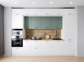 Кухонный гарнитур Муссон 3400 мм (Санвут) в Дегтярске - degtyarsk.mebel-e96.ru