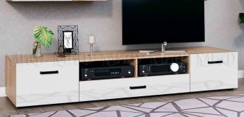 Тумба ТВ Нэнси NEW (2дв.+1ящ.) в Дегтярске - degtyarsk.mebel-e96.ru