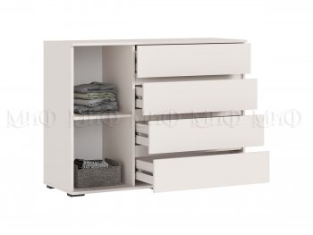 Комод 1 дверь 4 ящика (1200) Норд, кашемир (Миф) в Дегтярске - degtyarsk.mebel-e96.ru