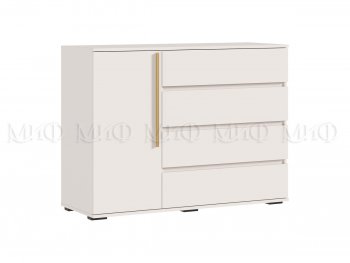 Комод 1 дверь 4 ящика (1200) Норд, кашемир (Миф) в Дегтярске - degtyarsk.mebel-e96.ru