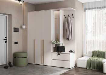 Прихожая Норд+Шкаф 1200, кашемир (Миф) в Дегтярске - degtyarsk.mebel-e96.ru