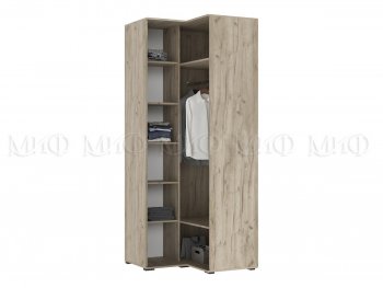 Шкаф угловой Норд крафт серый/кашемир (Миф) в Дегтярске - degtyarsk.mebel-e96.ru