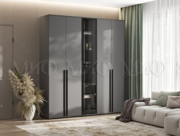 Шкаф Норд+ пенал со стеклом (Миф) в Дегтярске - degtyarsk.mebel-e96.ru