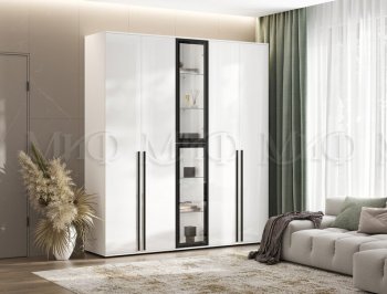 Шкаф Норд+ пенал со стеклом (Миф) в Дегтярске - degtyarsk.mebel-e96.ru